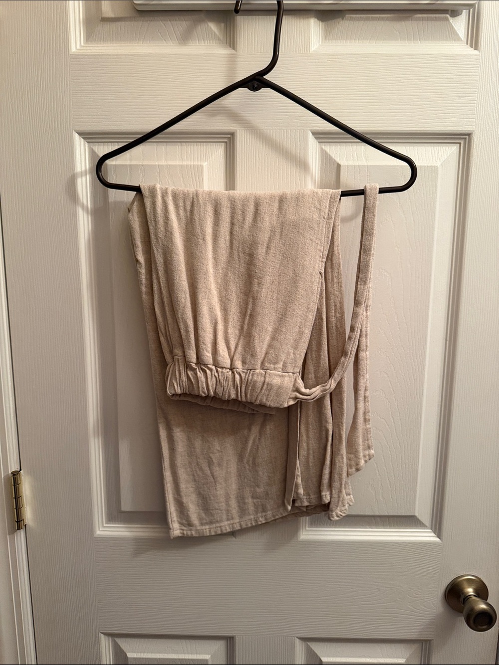 Lilyful Chico Neutral Ribbed Drawstring Pants - Picture 2 of 10
